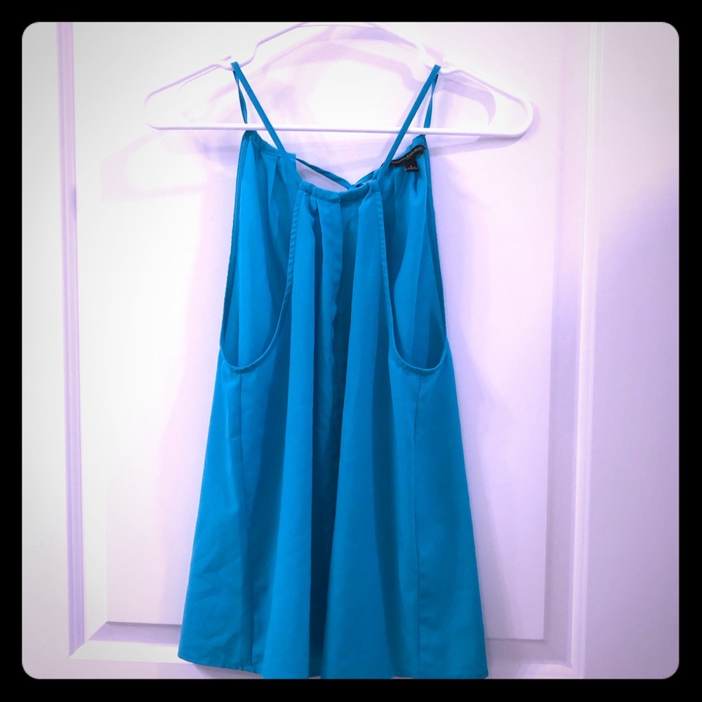 Teal tank top